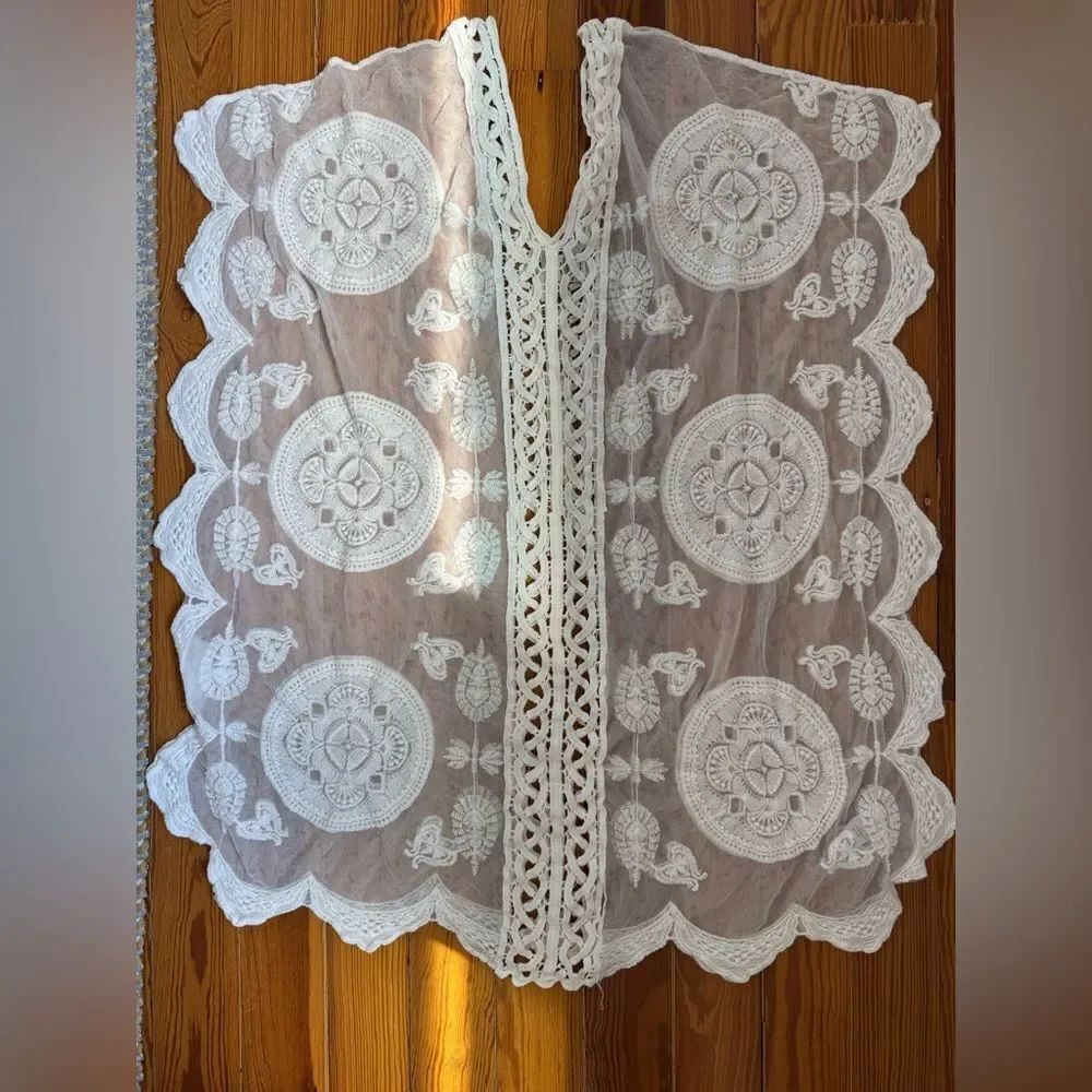 Rachel Zoe Lace Swim Coverup